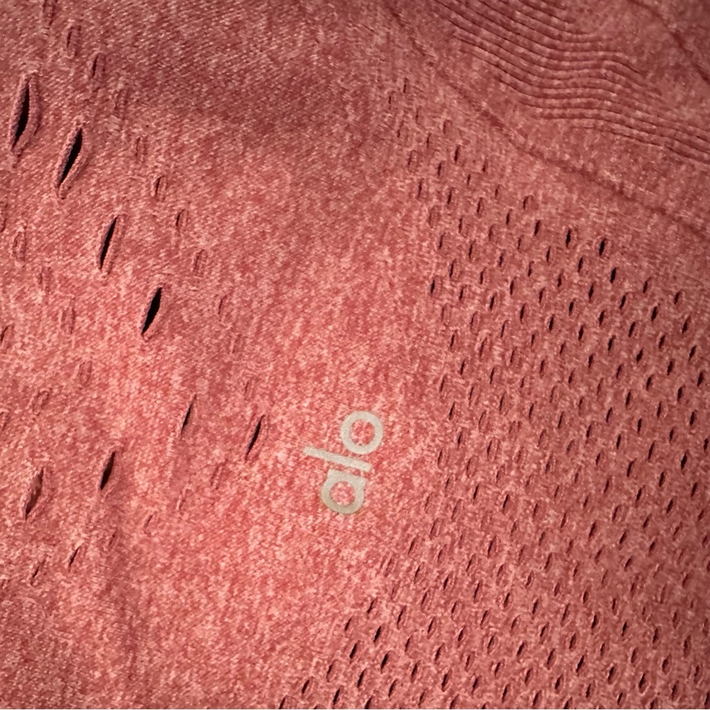ALO Yoga Dusty Rose Cowl Neck Sweater - Picture 2 of 2